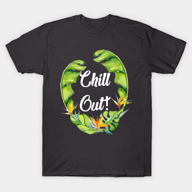 Cool chill out design T-Shirt by Unelmoija